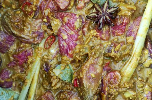 Rendang uit de slowcooker