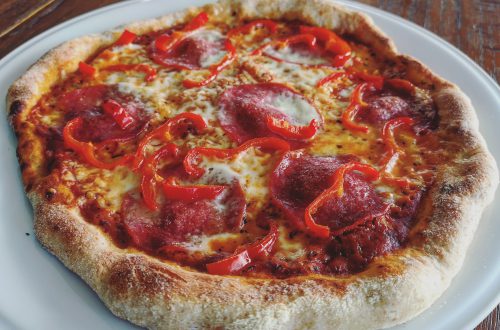 No knead pizzadeeg met zuurdesem