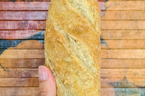 Simpel no knead broodje