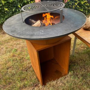 Cortenstaal-barbecue-vuurschaal-ofyr-bbq