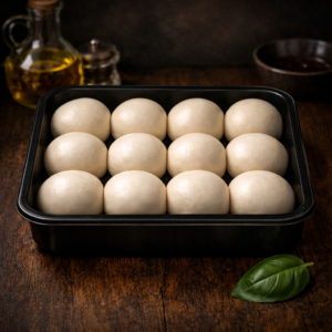 verse pizza deegbollen voordeelbundel 12 stuks klaar voor gebruik