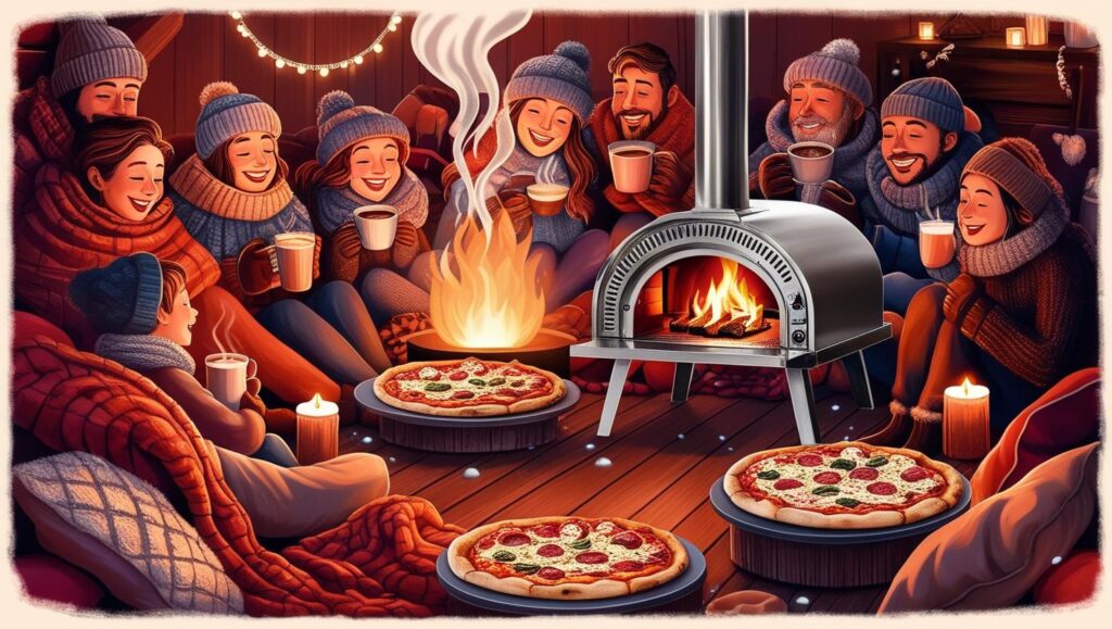 winterfeest-met-gehuurde-pizza-oven